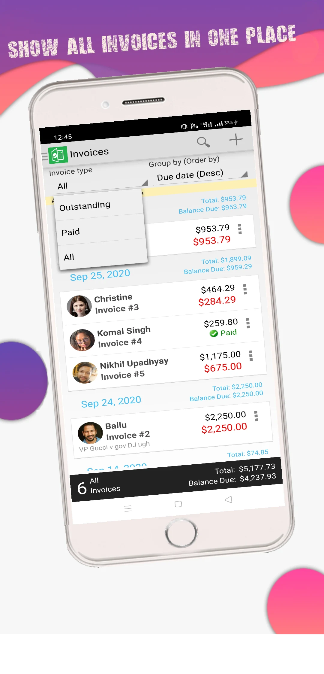Invoice Maker screenshot