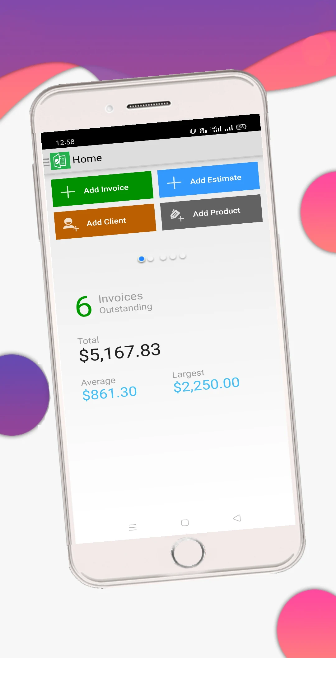 Invoice Maker screenshot